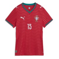 Portugalsko Joao Neves #15 Domáci Ženy futbalový dres MS 2026 Krátky Rukáv